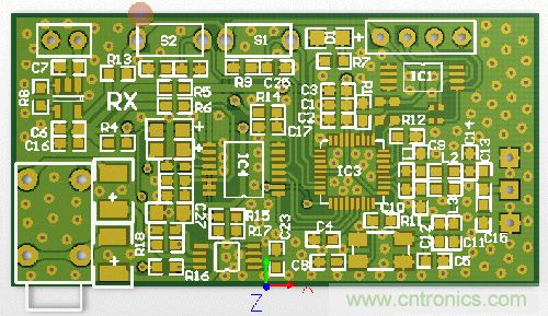 ͼ1 Ƶ·PCB