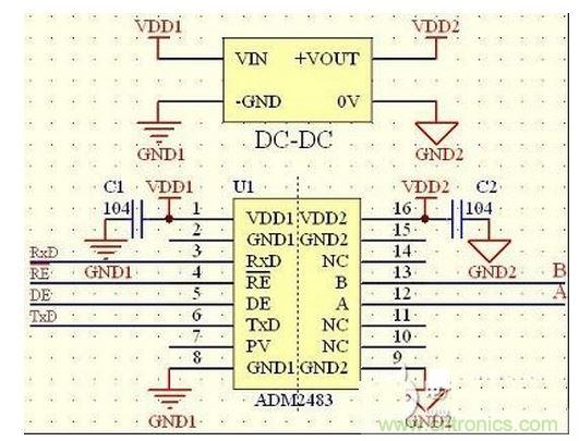 RS-485ӿڵ·